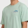 Camiseta de pantalón corto regular con arco encerado