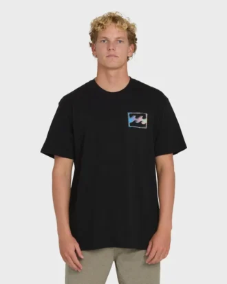 Camiseta de punto de manga corta Crayon Wave Premium