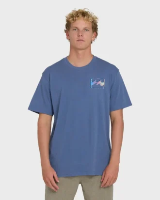 Camiseta de punto de manga corta Crayon Wave Premium