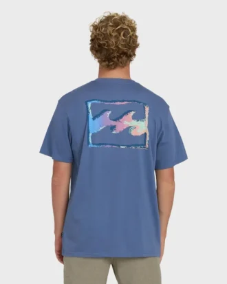 Camiseta de punto de manga corta Crayon Wave Premium