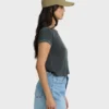 Camiseta de punto de manga corta Daily T en pantalones cortos