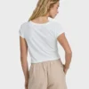 Camiseta de punto de manga corta Daily T en pantalones cortos Camiseta de punto de manga corta Daily T en pantalones cortos