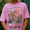Camiseta de punto de manga corta Feel the Heat