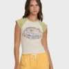 Camiseta de punto de manga corta Horizon Raglan