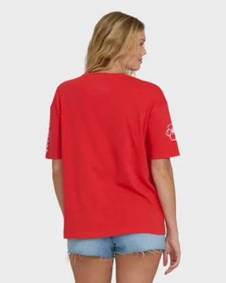 Camiseta de punto de manga corta «I Will Travel»