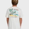 Camiseta de punto de manga corta Loner Wave Washed Premium