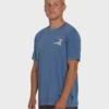 Camiseta de punto de manga corta Loner Wave Washed Premium