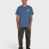 Camiseta de punto de manga corta Loner Wave Washed Premium