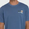 Camiseta de punto de manga corta Loner Wave Washed Premium