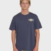 Camiseta de punto de manga corta premium con cuello redondo