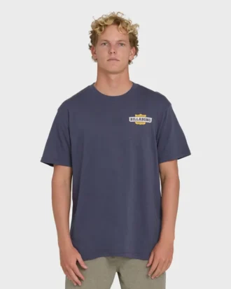 Camiseta de punto de manga corta premium con cuello redondo