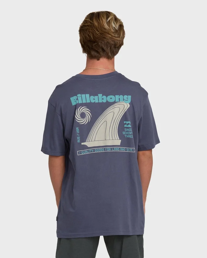 Camiseta de punto de manga corta Premium Single Fin Camiseta de punto de manga corta Premium Single Fin