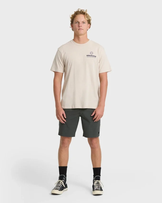 Camiseta de punto de manga corta Premium Single Fin Camiseta de punto de manga corta Premium Single Fin