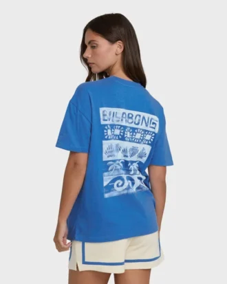 Camiseta de punto de manga corta Somewhere Close