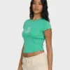 Camiseta de punto de manga corta Summer Icons en pantalones cortos