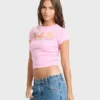 Camiseta de punto de manga corta Wonderful Garden