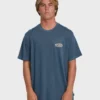 Camiseta de punto de pantalón corto premium Heritage Arch con lavado Wave Camiseta de punto de pantalón corto premium Heritage Arch con lavado Wave
