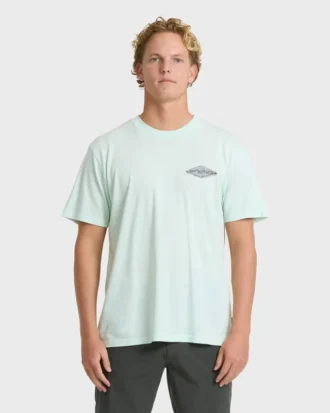 Camiseta de punto de pantalón corto premium Heritage Arch con lavado Wave