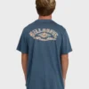 Camiseta de punto de pantalón corto premium Heritage Arch con lavado Wave Camiseta de punto de pantalón corto premium Heritage Arch con lavado Wave