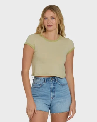 Camiseta de punto de pantalones cortos Daily Tee Yd