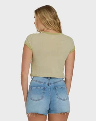 Camiseta de punto de pantalones cortos Daily Tee Yd