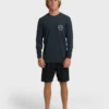 Camiseta de surf de manga larga y corte holgado Hollow Camiseta de surf de manga larga y corte holgado Hollow