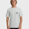 Camiseta de surf de pantalones cortos y corte holgado con estampado de rombos huecos Camiseta de surf de pantalones cortos y corte holgado con estampado de rombos huecos