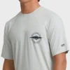 Camiseta de surf de pantalones cortos y corte holgado con estampado de rombos huecos Camiseta de surf de pantalones cortos y corte holgado con estampado de rombos huecos