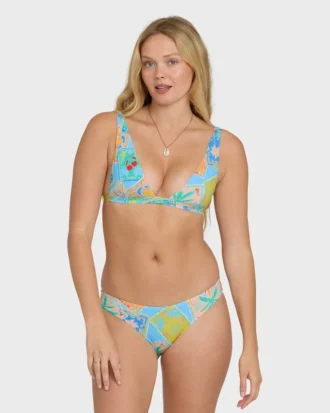 Camiseta de tirantes de baño Coastal Cruise Sunni Plunge