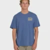 Camiseta gráfica de algodón de manga corta Ripple Premium