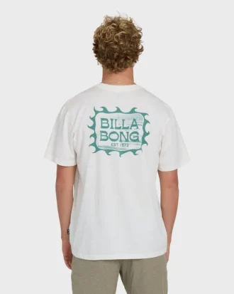 Camiseta gráfica de algodón de manga corta Ripple Premium