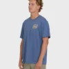 Camiseta gráfica de algodón de manga corta Ripple Premium