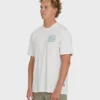 Camiseta gráfica de algodón de manga corta Ripple Premium