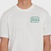 Camiseta gráfica de algodón de manga corta Ripple Premium