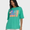 Camiseta gráfica de punto de manga corta Summer Heat