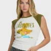 Camiseta raglán de manga corta Des Tropic Camiseta raglán de manga corta Des Tropic