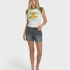 Camiseta raglán de manga corta Des Tropic Camiseta raglán de manga corta Des Tropic