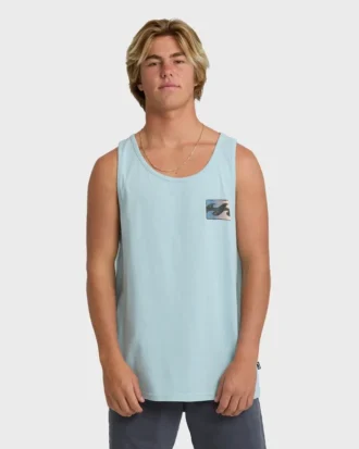 Camiseta sin mangas Crayon Wave