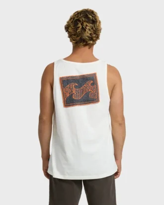 Camiseta sin mangas Crayon Wave