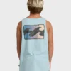 Camiseta sin mangas Crayon Wave