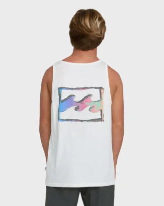 Camiseta sin mangas Crayon Wave Premium