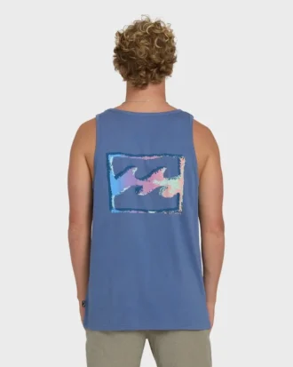 Camiseta sin mangas Crayon Wave Premium