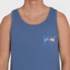 Camiseta sin mangas Crayon Wave Premium