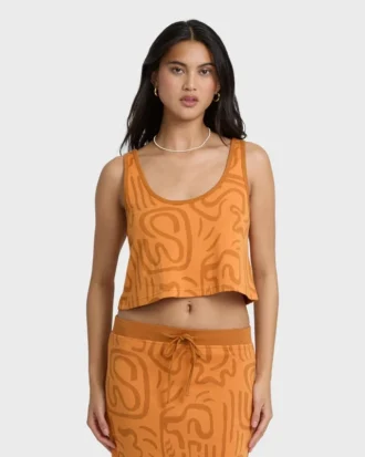 Camiseta sin mangas de punto Embers