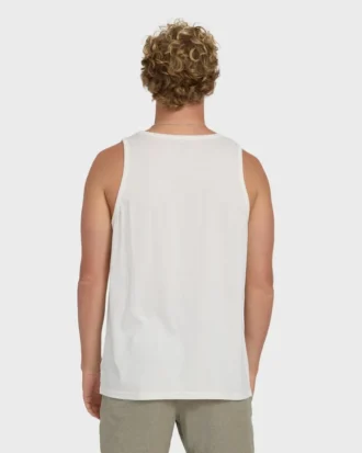 Camiseta sin mangas Essential Pocket Premium con lavado Wave