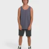 Camiseta sin mangas Essential Pocket Premium con lavado Wave Camiseta sin mangas Essential Pocket Premium con lavado Wave