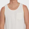 Camiseta sin mangas Essential Pocket Premium con lavado Wave Camiseta sin mangas Essential Pocket Premium con lavado Wave
