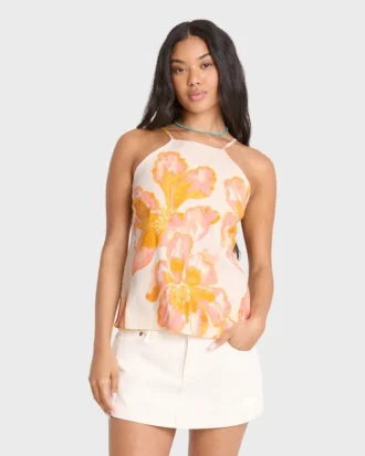 Camiseta sin mangas Floral Trippin Camiseta sin mangas Floral Trippin