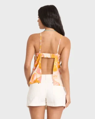 Camiseta sin mangas Floral Trippin Camiseta sin mangas Floral Trippin