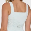 Camiseta sin mangas June con lavado salino